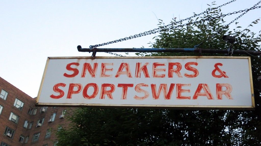 Sneakers and Sportswear Sign