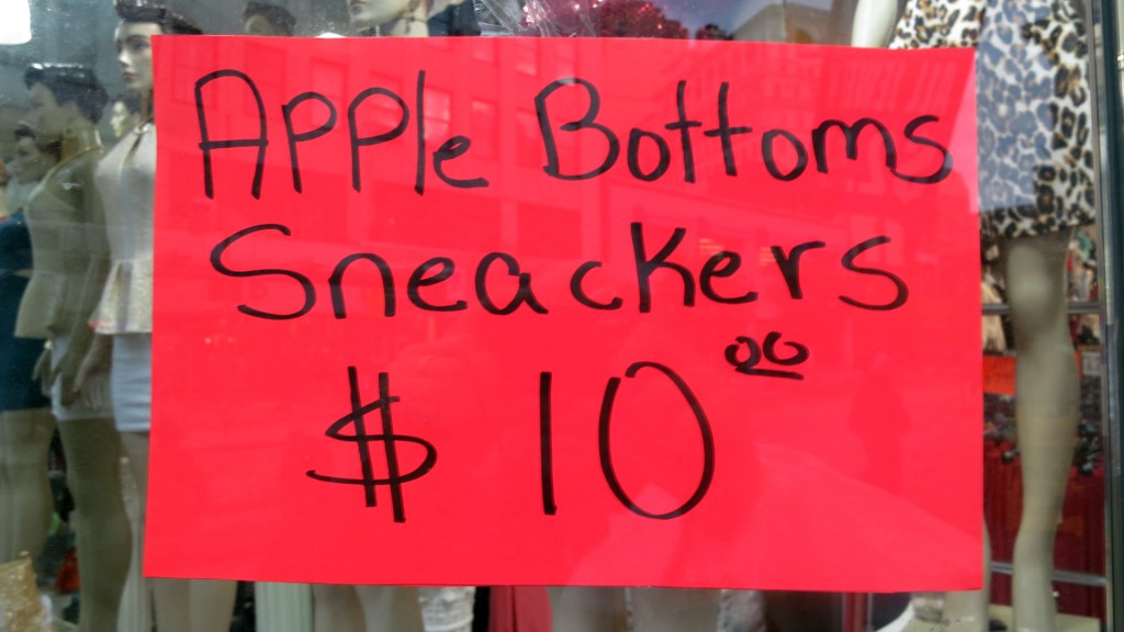 Apple Bottom Sneackers