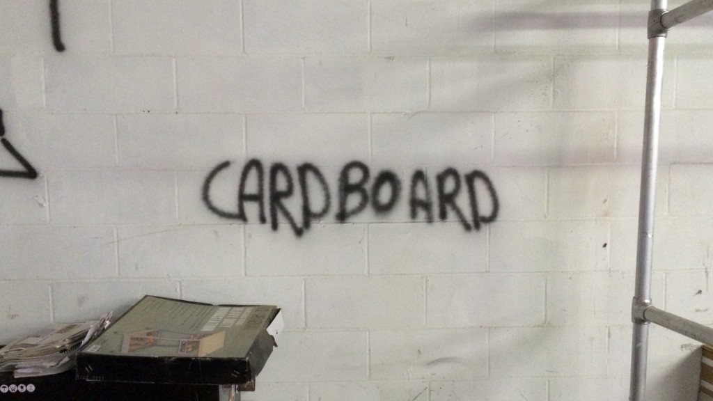 cardboard tag